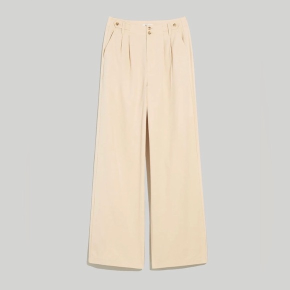 Madewell The Petite Harlow Wide-Leg Pant - Picture 4 of 4